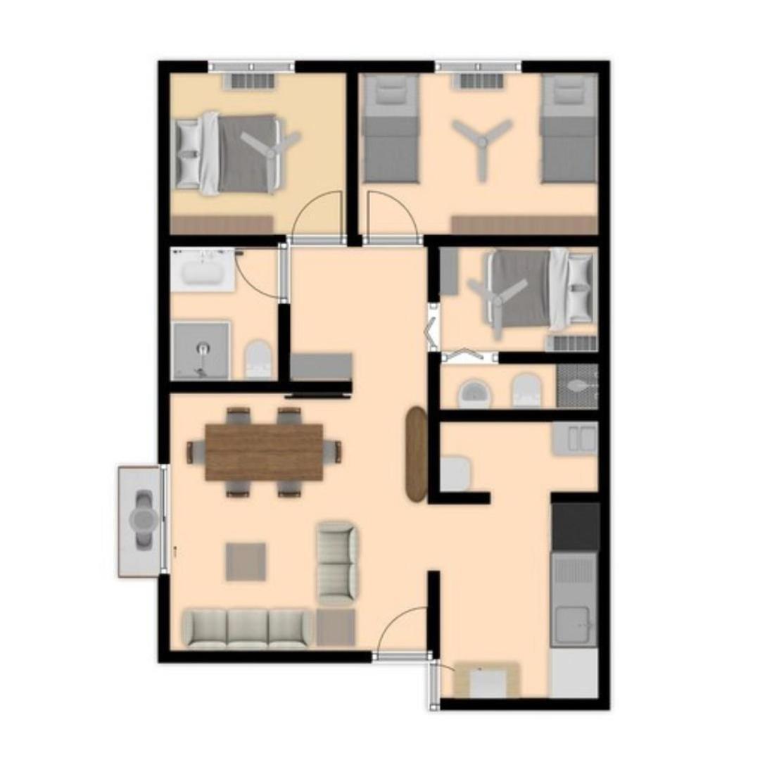 Condominio Baia Blanca Гуаружа Экстерьер фото